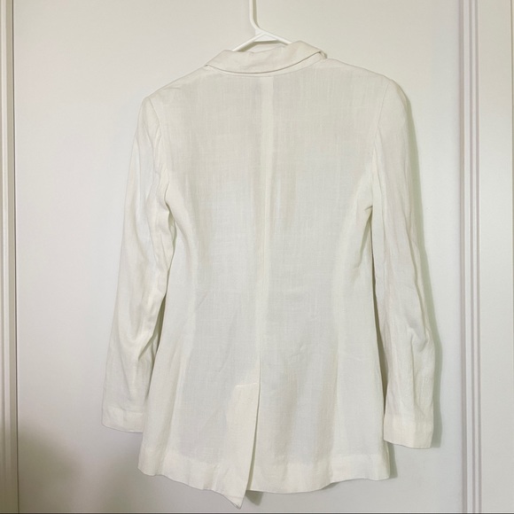Topshop Linen Blazer - Picture 2 of 6